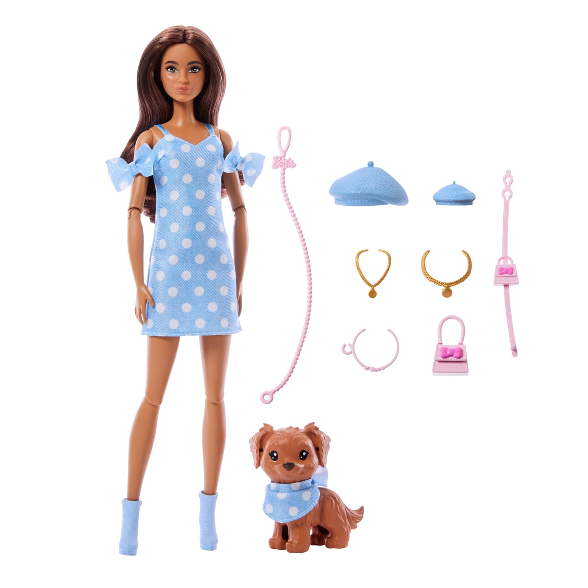 Barbie Fashion & Beauty Muñeca Looks Iguales Teresa y Perrito
