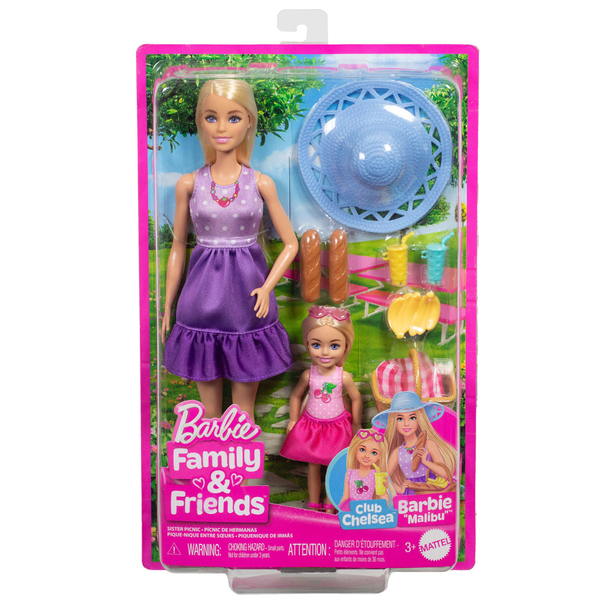 Barbie Famille et Amis Poupées et Accessoires Pique-Nique