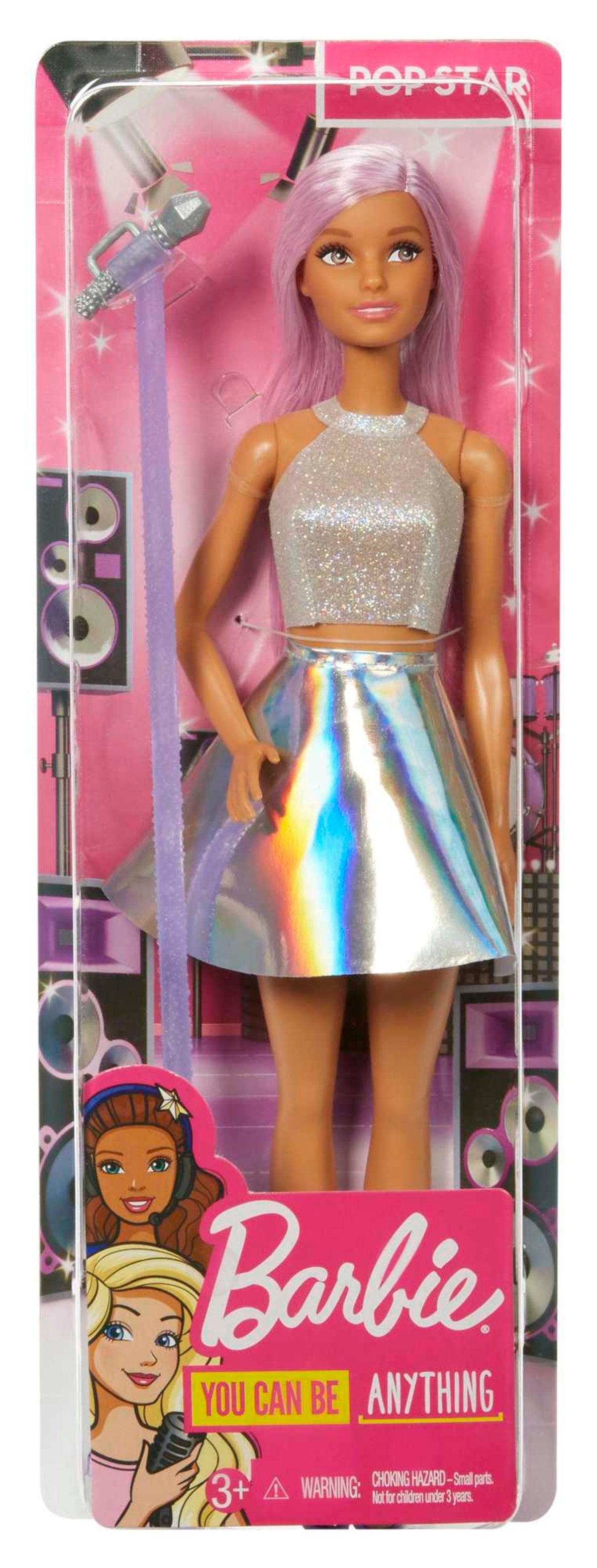 Barbie Profesiones Muñeca Cantante de Pop