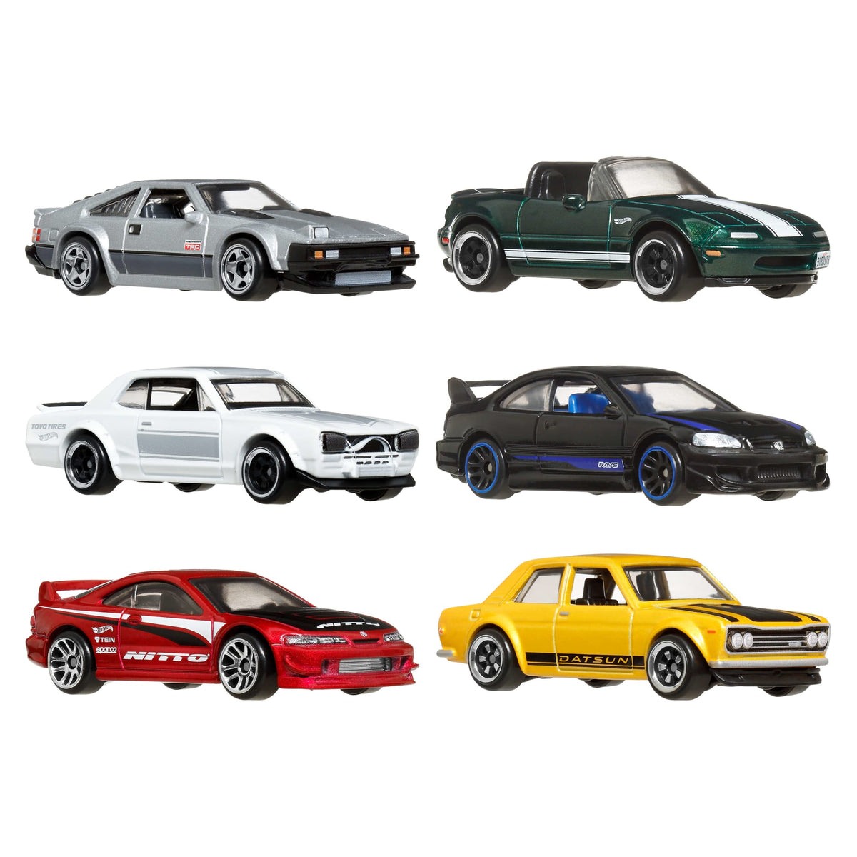 Hot Wheels Collector Vehículo de Colección Multipack Autos Japoneses