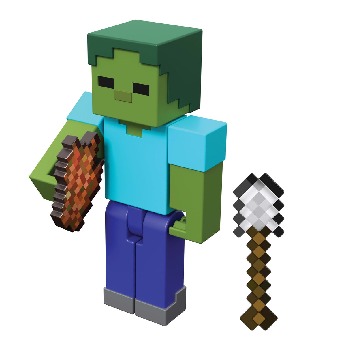 Minecraft Vanilla Figura de Acción Zombie