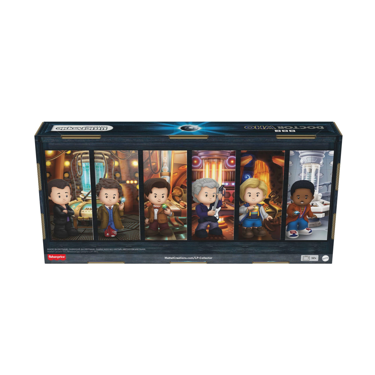 Little People Collector Doctor Who TV Series Special Edition Set For Adults & Fans, 6 Figures