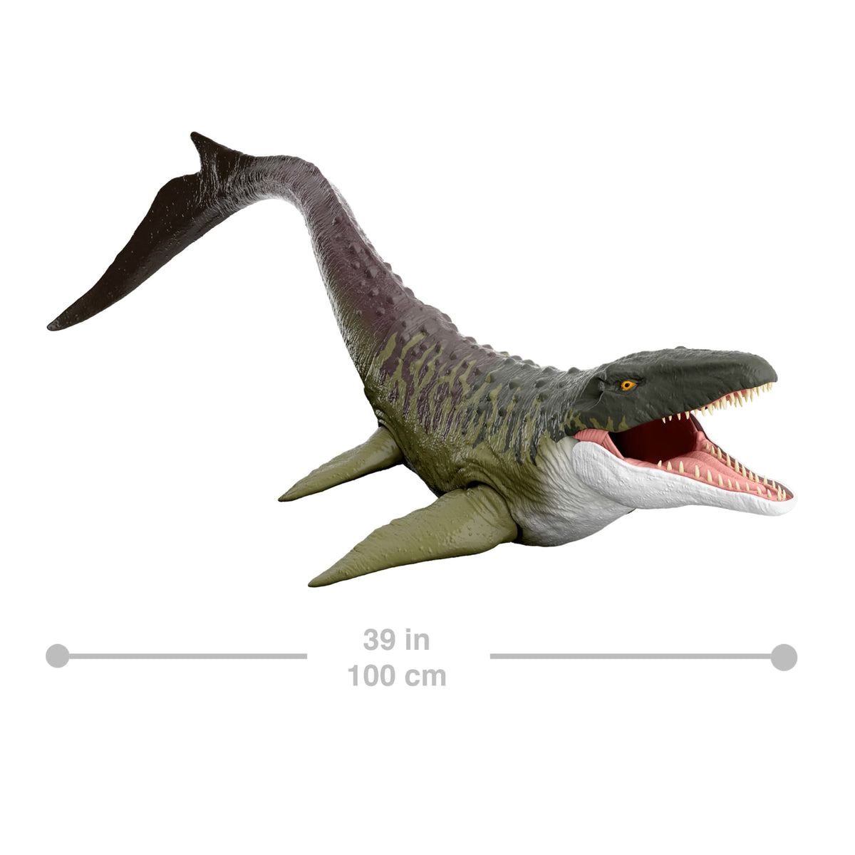 Jurassic World Rebirth Super Colossal Mosasaurus Action Figure, Dinosaur Toy