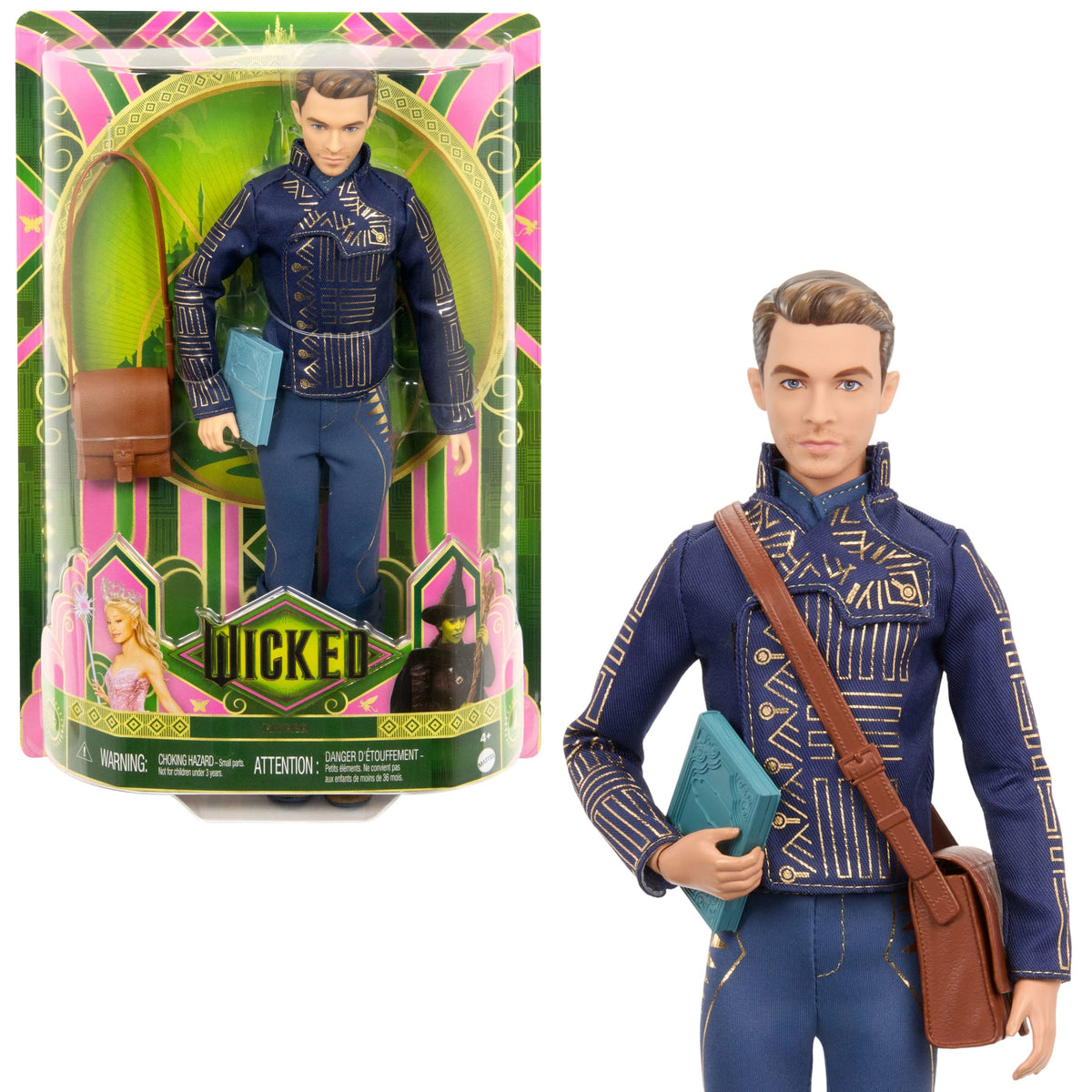 Universal Pictures’ Wicked Fiyero Fashion Doll With Removable Fashions & Accessories