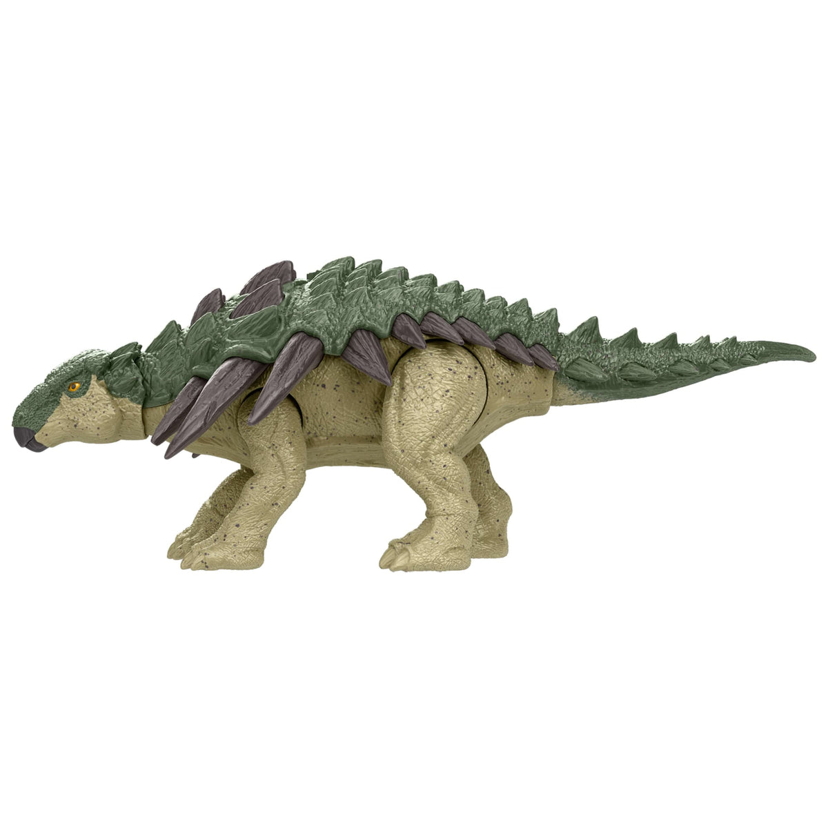 Jurassic World Rebirth Frenzy Pack Edmontonia Dinosaur Figure, Authentic Toy, Digital Play