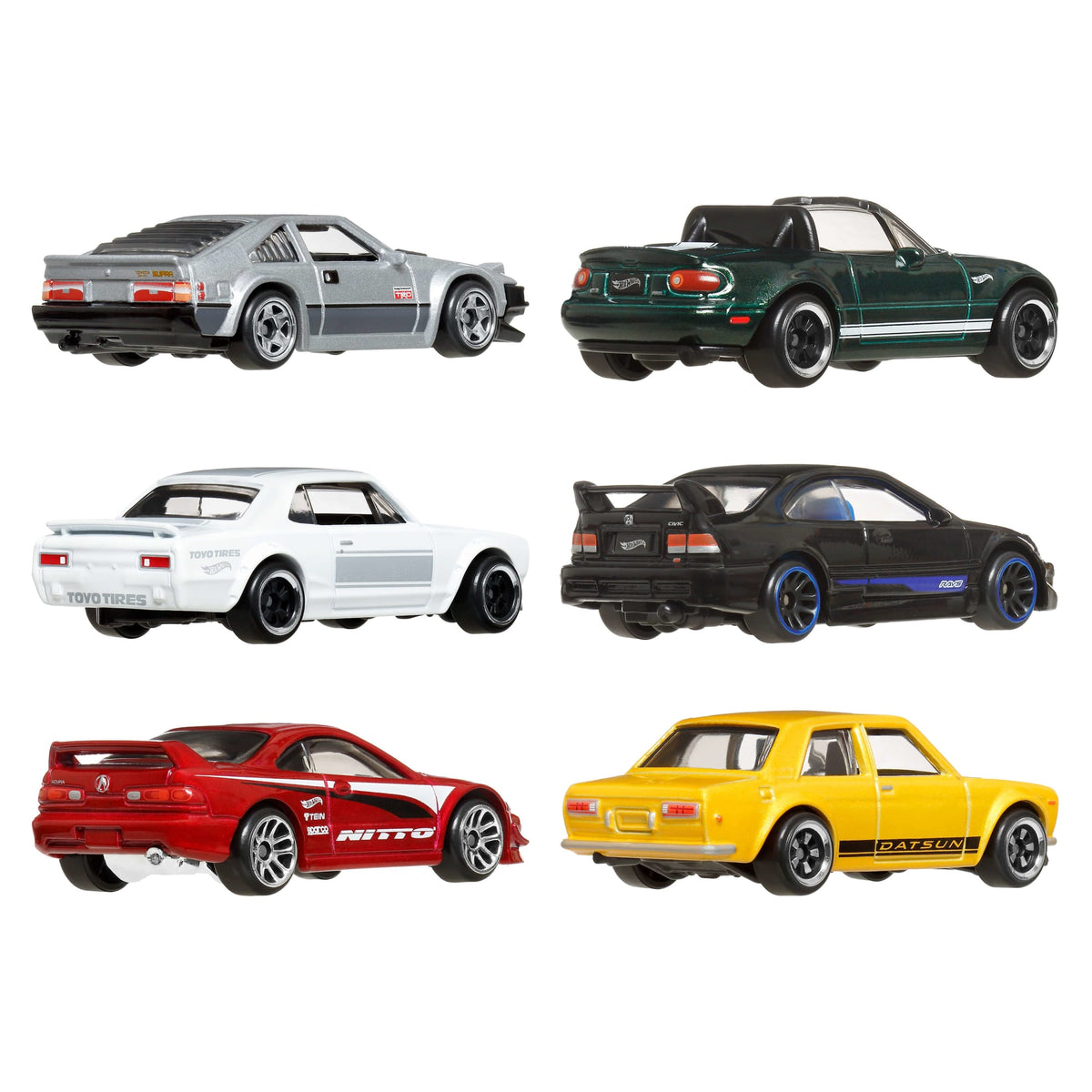 Hot Wheels Collector Vehículo de Colección Multipack Autos Japoneses