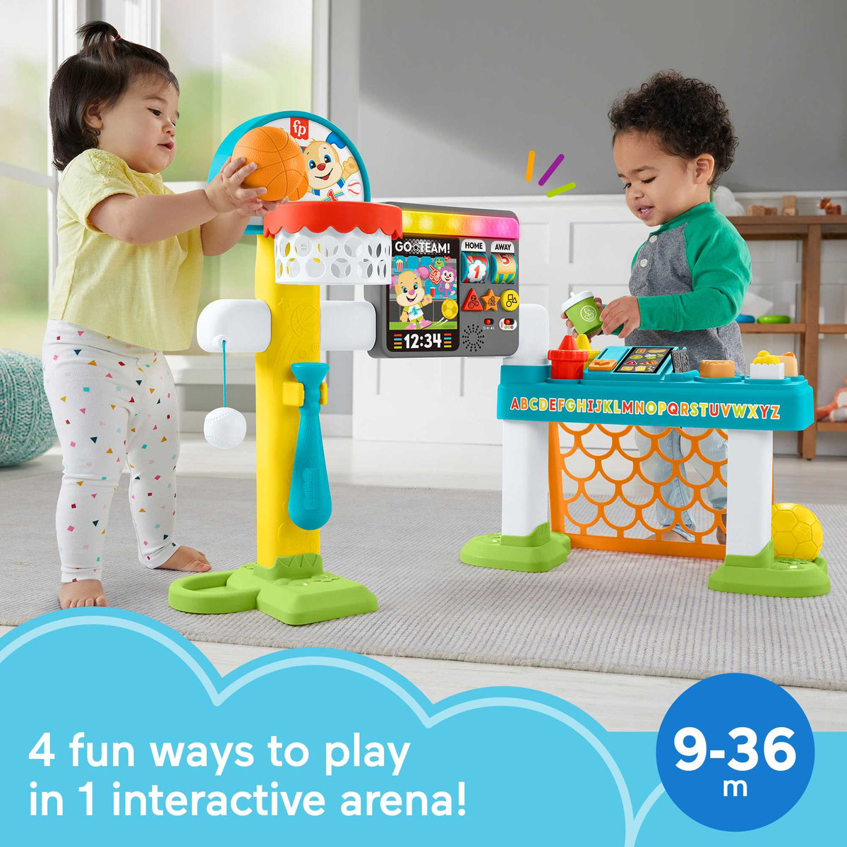 Fisher-Price Laugh & Learn  4-in-1 Game Experience