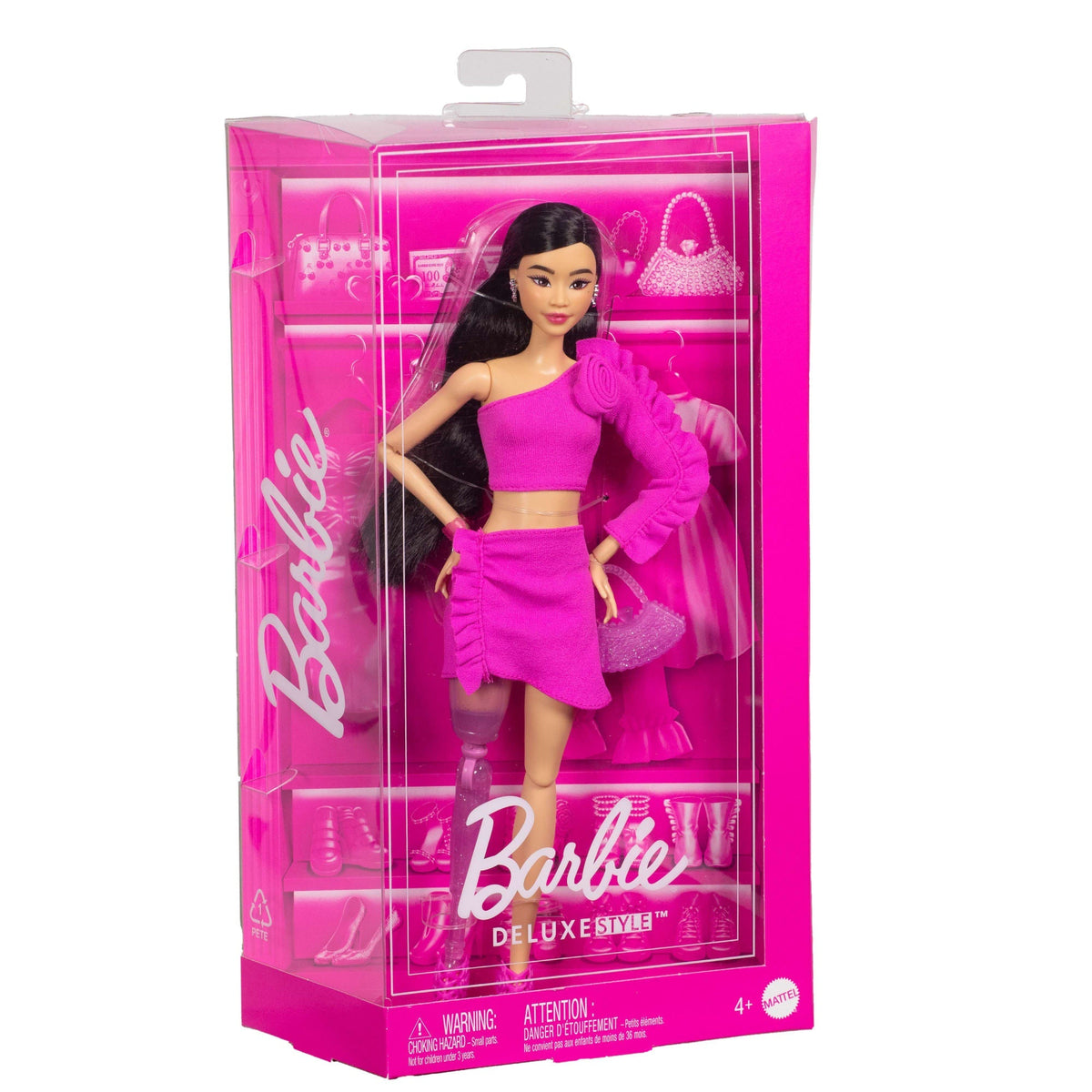 Barbie  Style de Luxe  Poupée 2, Barbiecore, Jambe Artificielle