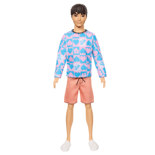 Barbie  Fashionistas  Ken  Poupée 219, Silhouette Élancée