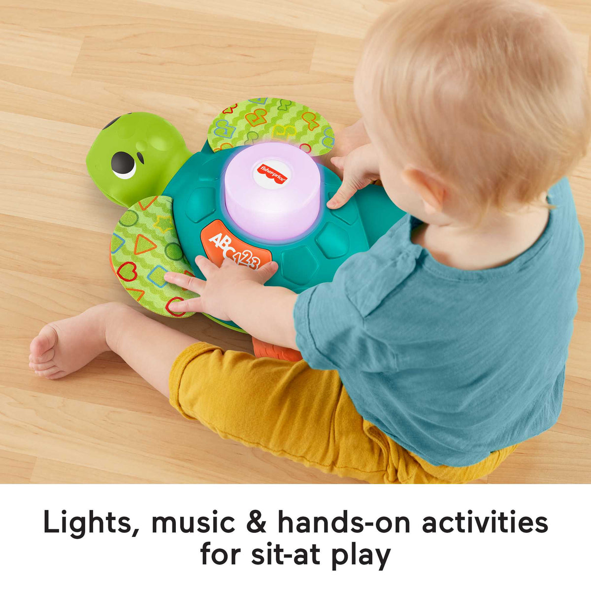 Fisher-Price Linkimals Sit-To-Crawl Sea Turtle - French Version