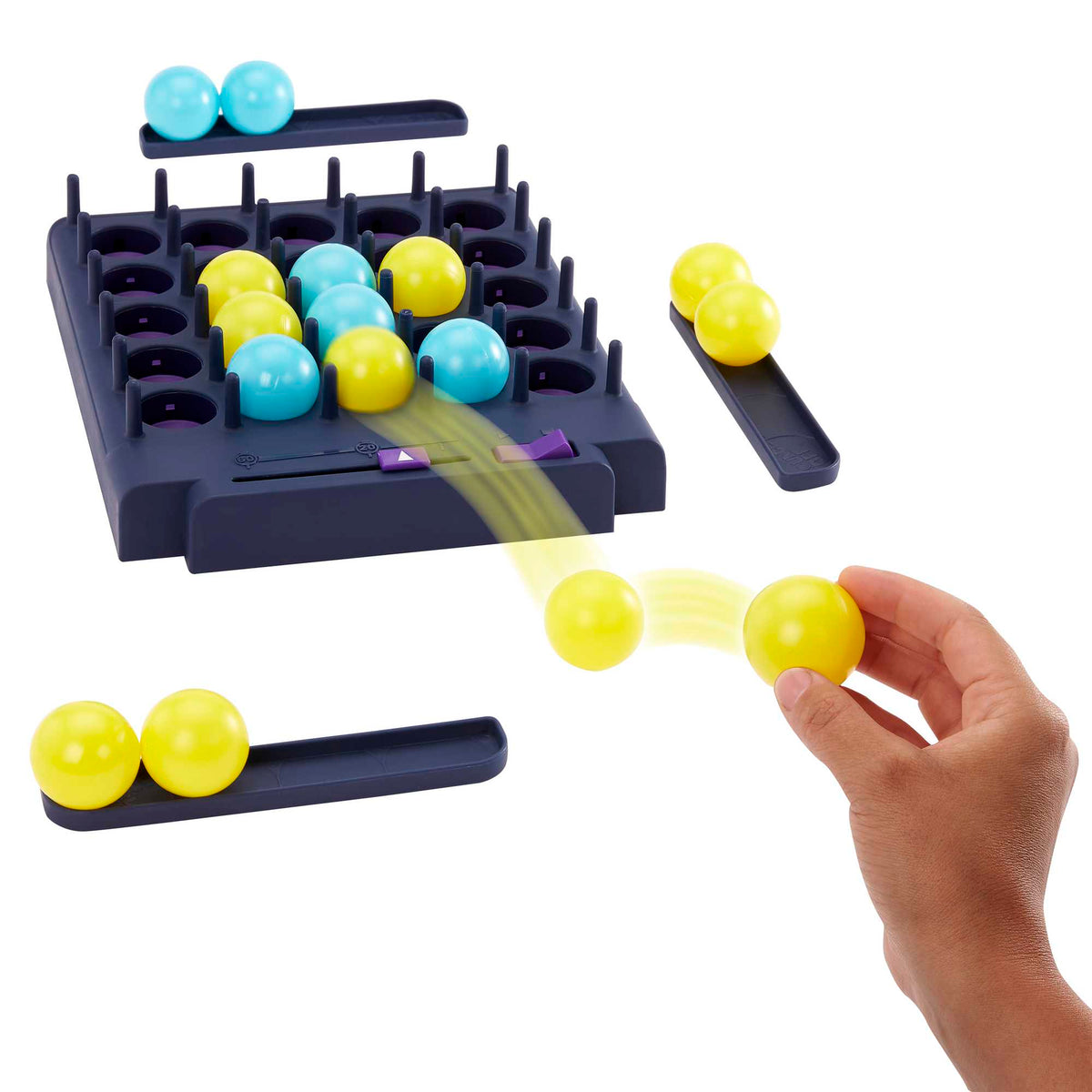 Bounce-Off Chrono Challenge-Jeu D’Ambiance à Partir de 7 Ans
