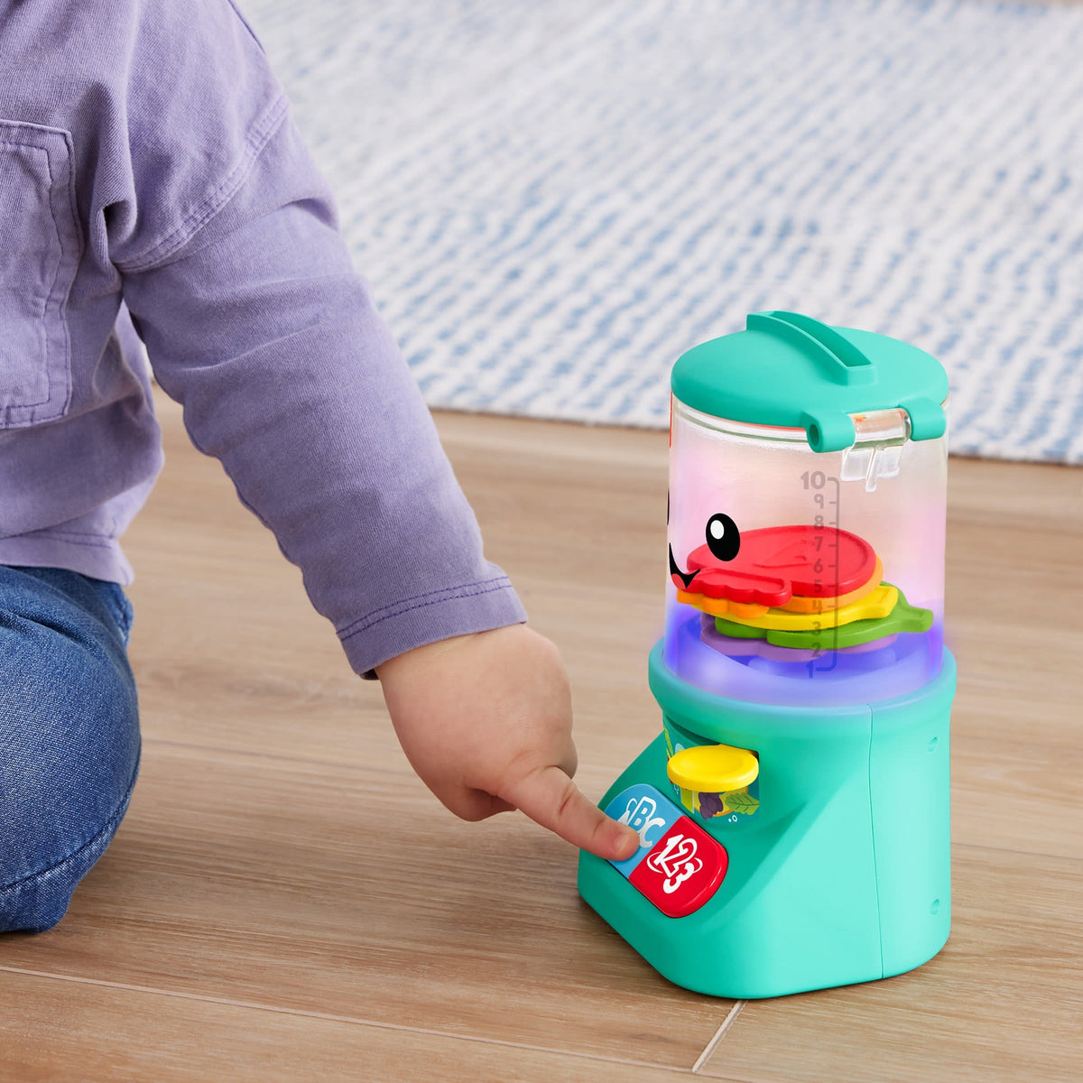 Fisher-Price Rires et Éveil Mélangeur à Boissons Chiffres et Couleurs