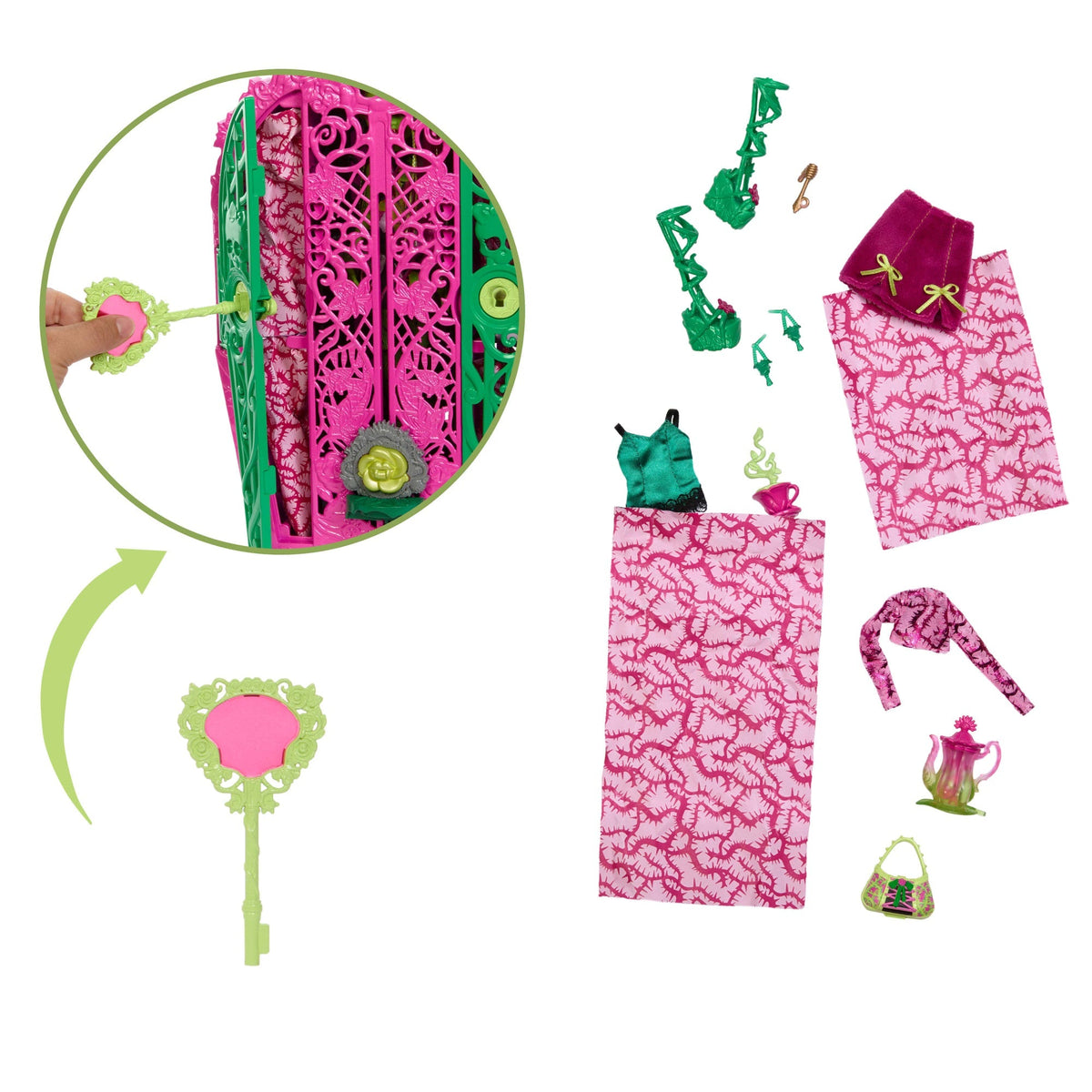 Monster High Boneca Skulltimate Secrets Garden Secrets Venus