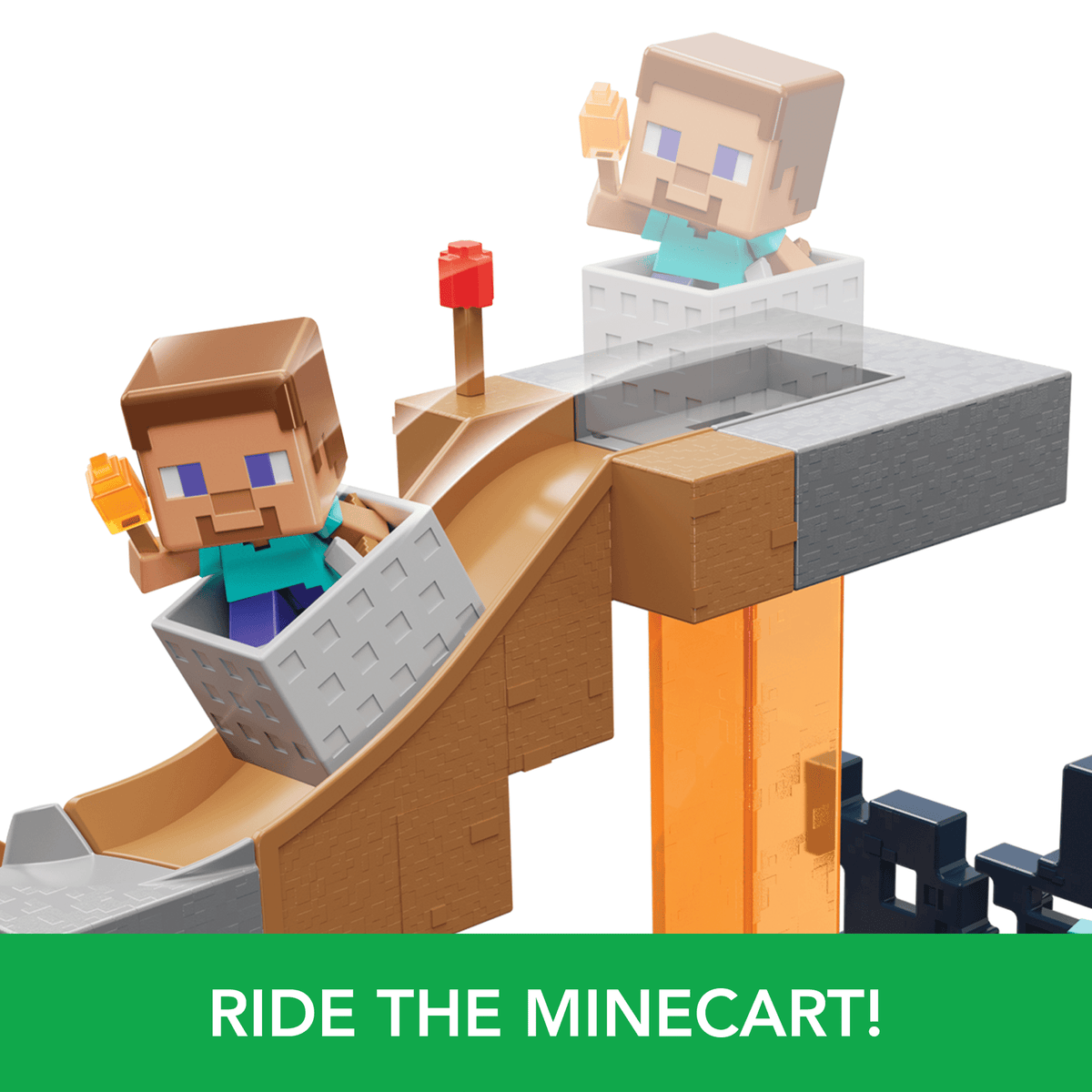 Minecraft Mini Mode Rise Of The Warden Playset, 2 Minis, Steve & Warden Figures & Dlc Code