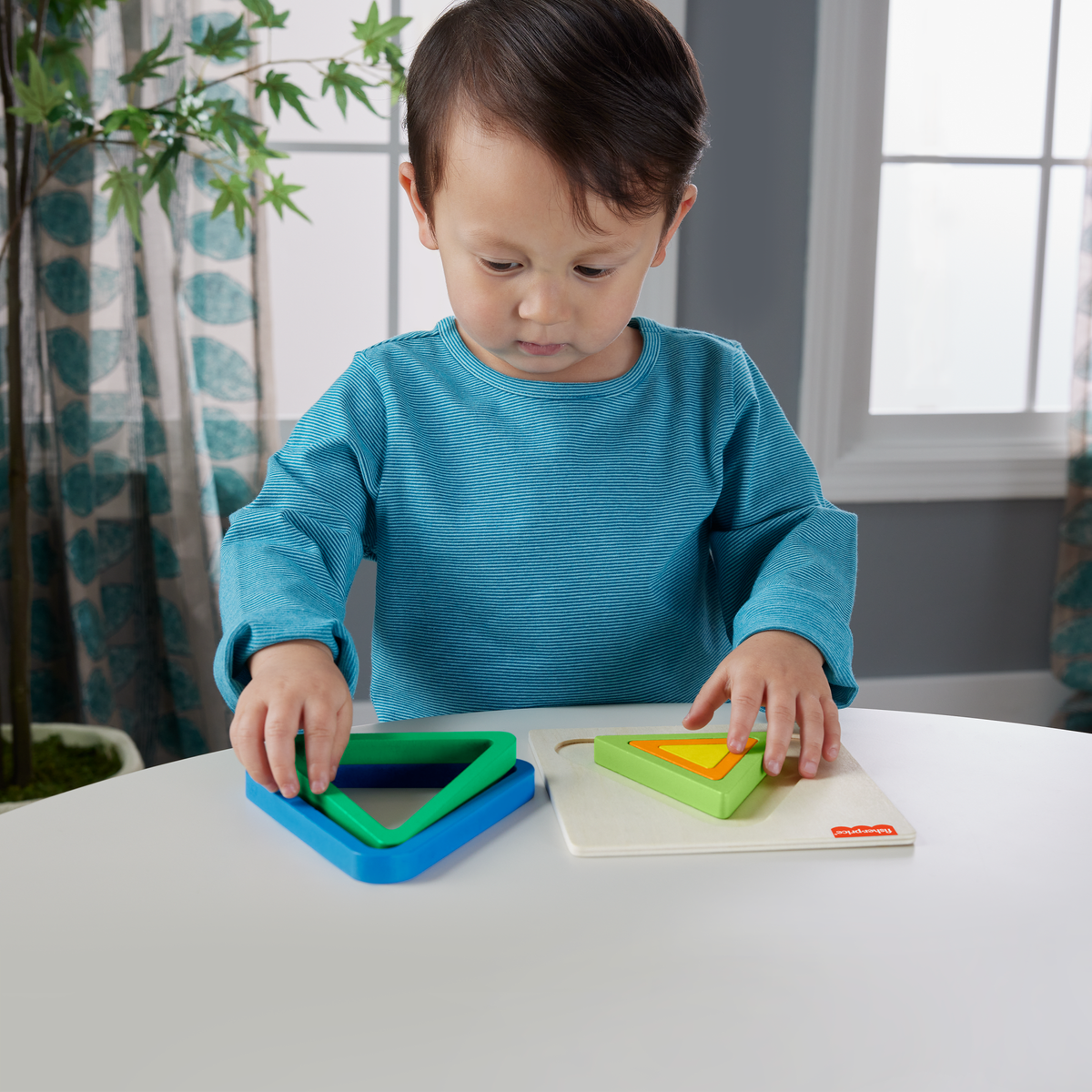 Fisher-Price Juguete para Bebés Rompecabezas Triángulo de Madera