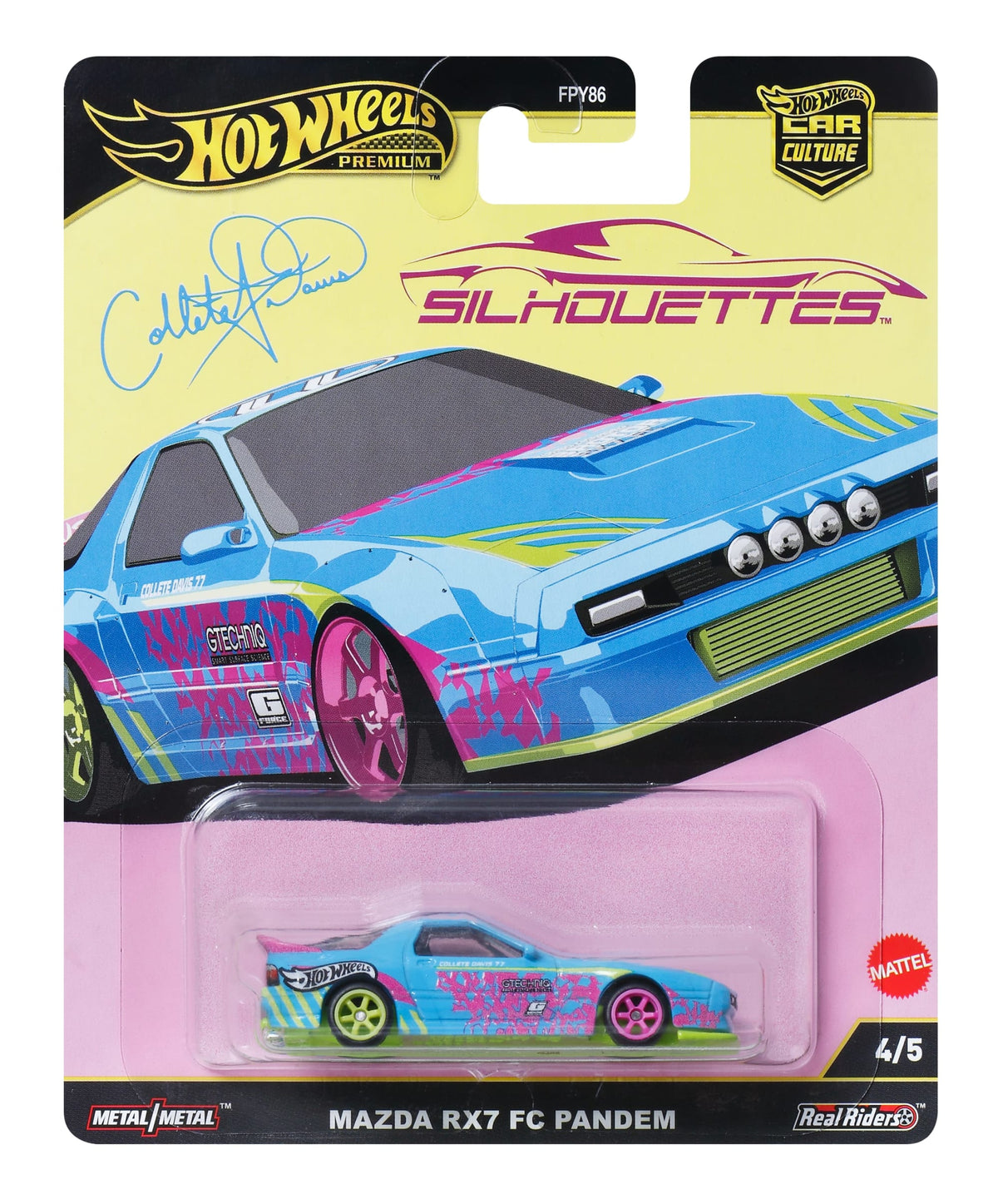 Hot Wheels Collector Vehículo de Colección Mazda RX7 FC Pandem