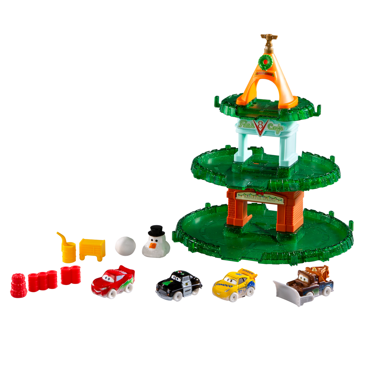 Disney And Pixar Cars Minis Advent Calendar With 24 Pieces, Surprises Include 4 Mini Toy Cars