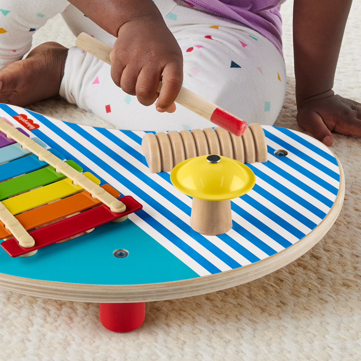 Fisher-Price Juguete para Bebés Mesa Musical de Actividades de Madera
